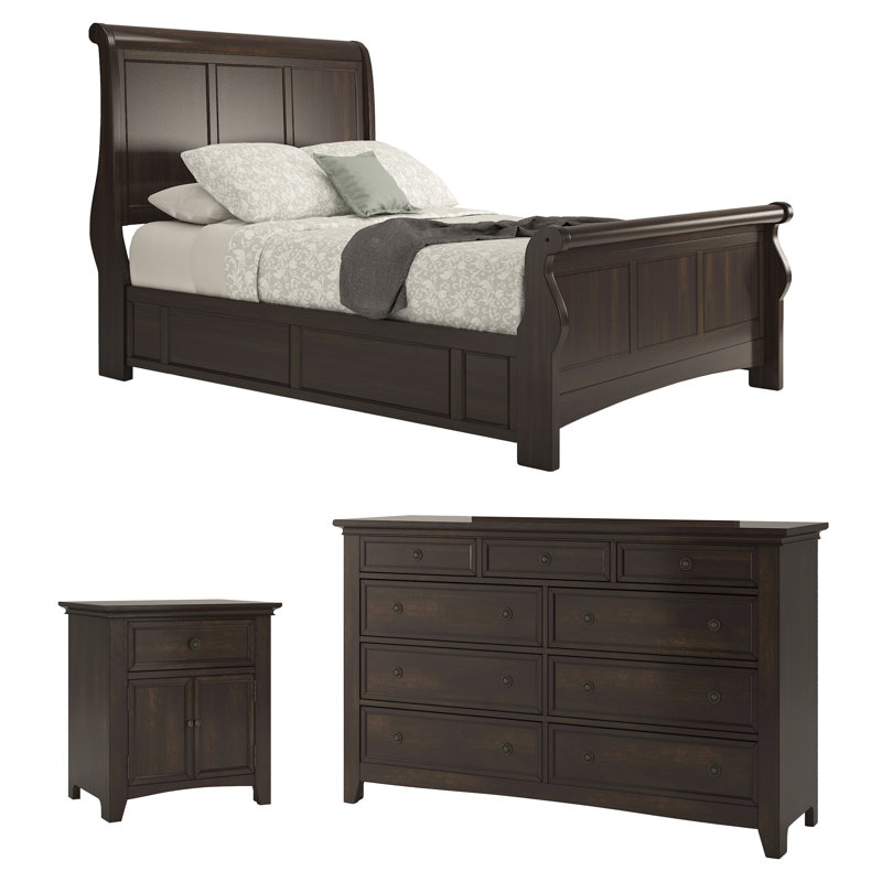 Ensemble de chambre configurable avec lit-bateau Sefton