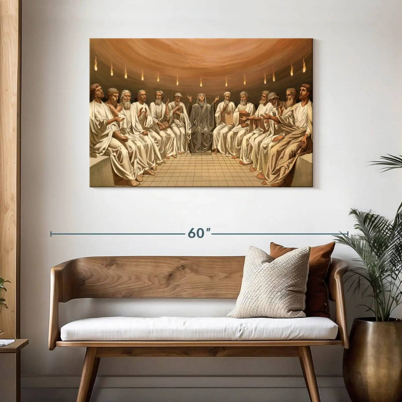 Adella 12 Disciples, H 30 po x l 45 po