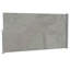 Pare-soleil de 71 pouces de hauteur rétractable de 71 pouces avec toile de fond grise Upf50 + de 138 po, bloquant et coupe-vent, idéal pour le balcon, écran de conception américaine 71 po x 138 po, impression Upf50 +, gris, eau