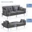  4 Seater Clic Clac Sofa Bed-1151873516