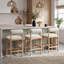 Tabouret de comptoir Albia Modern Farmhouse-131206447