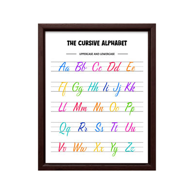 Alphabet cursif