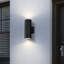 Applique murale d'extérieur cylindrique 2 lumières Eghil Min