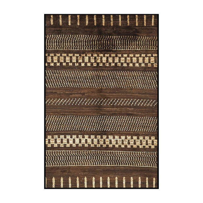 Tapis brun / beige Korsen, Rectangle 2 pi x 4 pi
