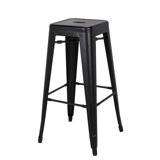 Counter Stool with Metal Frame