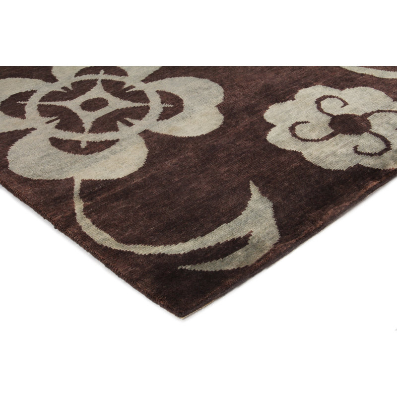 Metropolitan Wool Floral Area Rug, Rectangle 6' x 9'