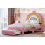 Lit tapissier, lit plateforme avec tiroir de rangement Princess