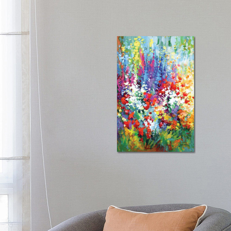 Blooming Hope by Leon Devenice - Wrapped Canvas Painting, 66.04 cm H x 45.72 cm W x 1.91 cm D