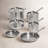 10PC Stainless Clad Cookware Set