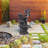 27.76"H Resin LED Fountain With Angel Statue
