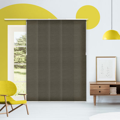 Adjustable Vertical Sliding Panel Track Blinds