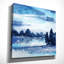 Indigo Land II - impression sur toile tendue-22499332-40427240