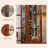 Maroon Solid Wood+Glass Display Cases
