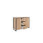 Crone 120 cm W Chest of 3 Drawers