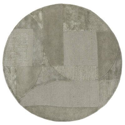 Fifth Avenue Hand Tufted Viscose,Wool, Cotton Geometric Indoor Rug