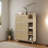 Shoe Organizer with Mulit Storage Space and Hooks for Hallway-105504001