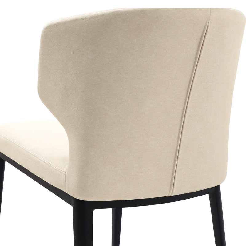 Nakia Upholstered Dining Chair, Warm Beige