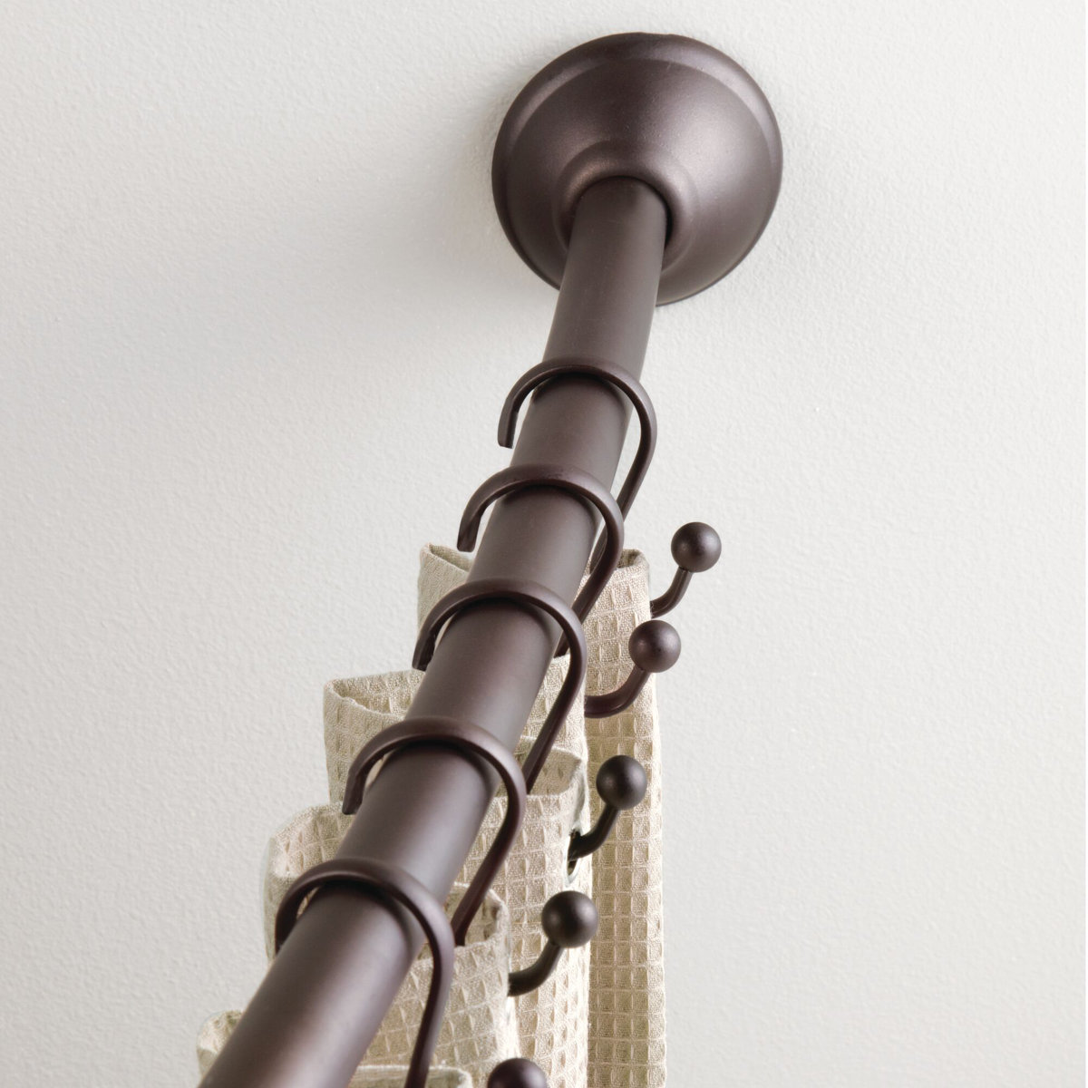 Besar Metal Shower Curtain Hook (Set of 12)