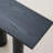 Creative simple black console table-928821792