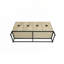 Console de rangement en bois 59,06 "avec armoire réglable-1576578504