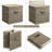 11" Foldable Fabric Storage Cube Bins with Handles