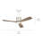 Volos 54'' Ceiling Fan with LED Lights-82941941