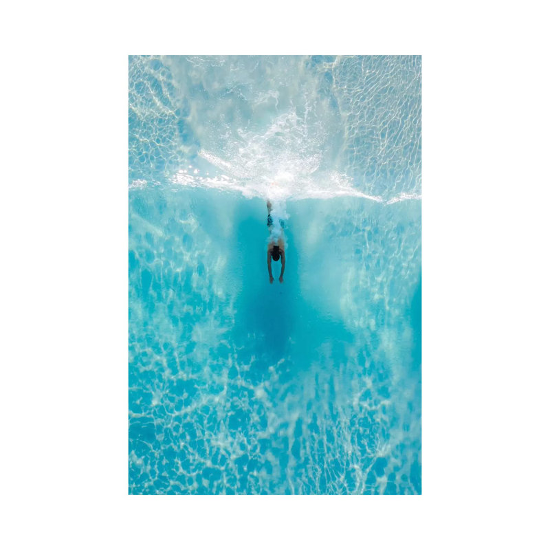 Dive Through by Jaxon Roberts - Wrapped Canvas Gallery-Wrapped Canvas Giclée, 20.32 cm H x 30.48 cm W