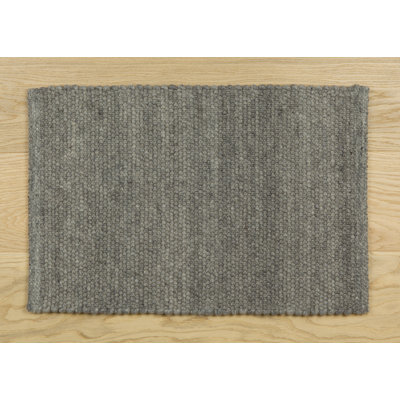Solid Colour Wool Area Rug