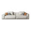 Canapé modulaire en cuir crème blanc cassé-2032706745-2032706726