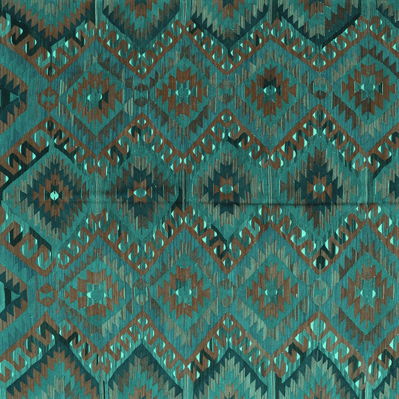 Janiha Performance Moroccan Indoor Rug, Square 5'