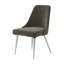 Chaise d'appoint rembourrée en tissu Jonkan