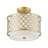 Kenrick Fabric Semi Flush Mount