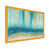 Impression dorée sur toile encadrée