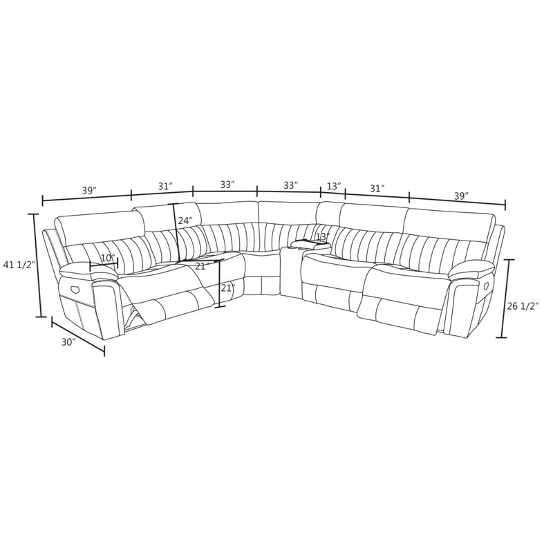 Canapé modulaire Ginger