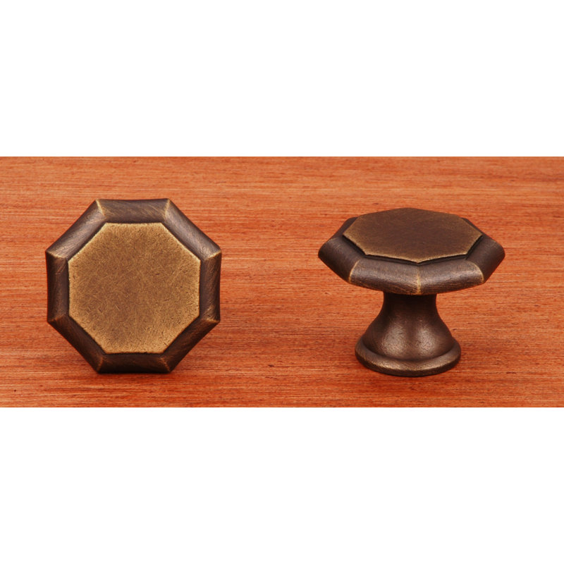 CK Series Geometric Knob, Antique English