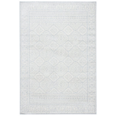 Tapis gris clair / ivoire Lorenco