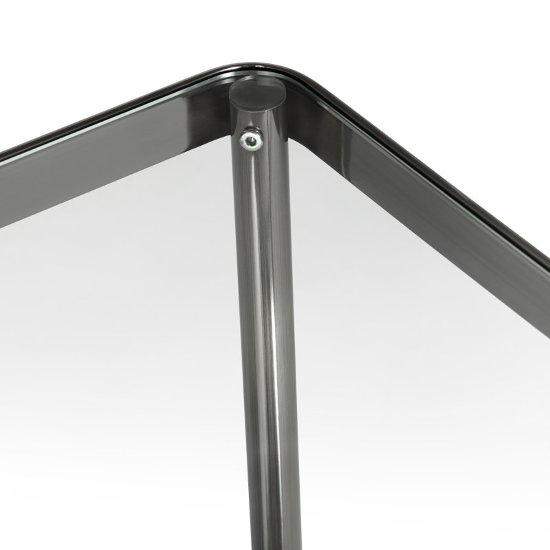 Lorelei Square Accent_End Table, Gray