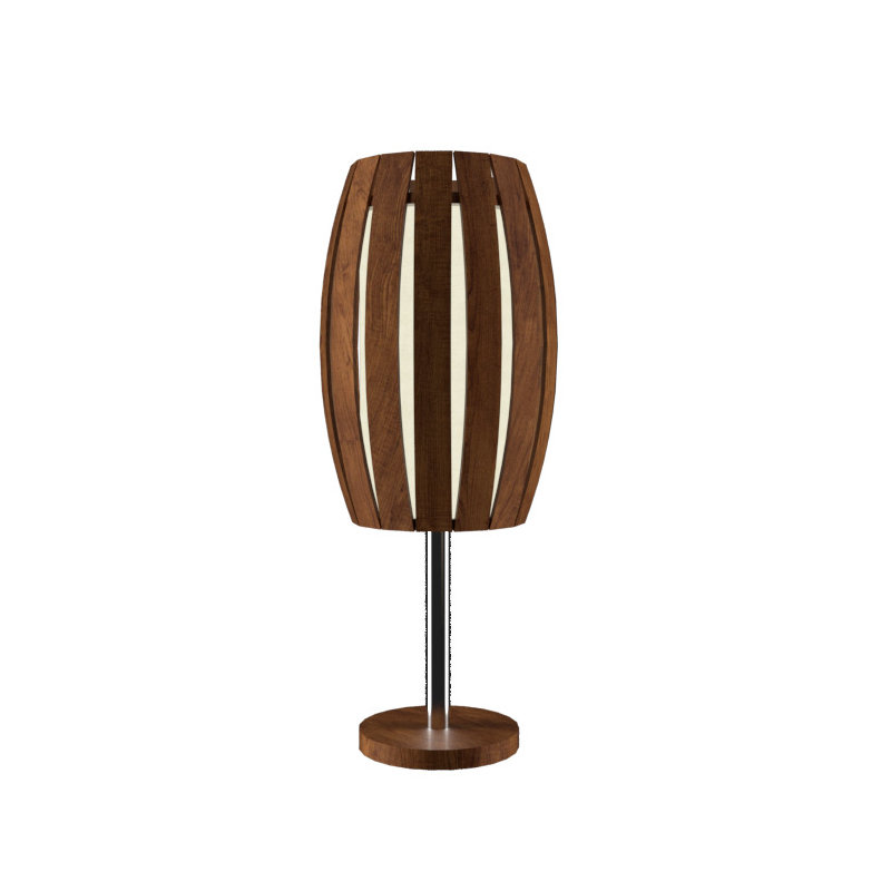 Barril Desk Table Lamp, Imbuia