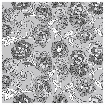 Housses de couette à motif floral de chrysanthème