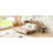 Full Size Murphy Bed With Large Drawers, Gold