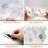 12.01'' W x 6.07'' L Aluminium Film Peel and Stick Mosaic Tile