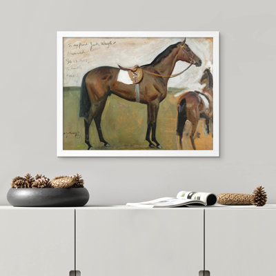 " Green Vintage Horse Saddle "