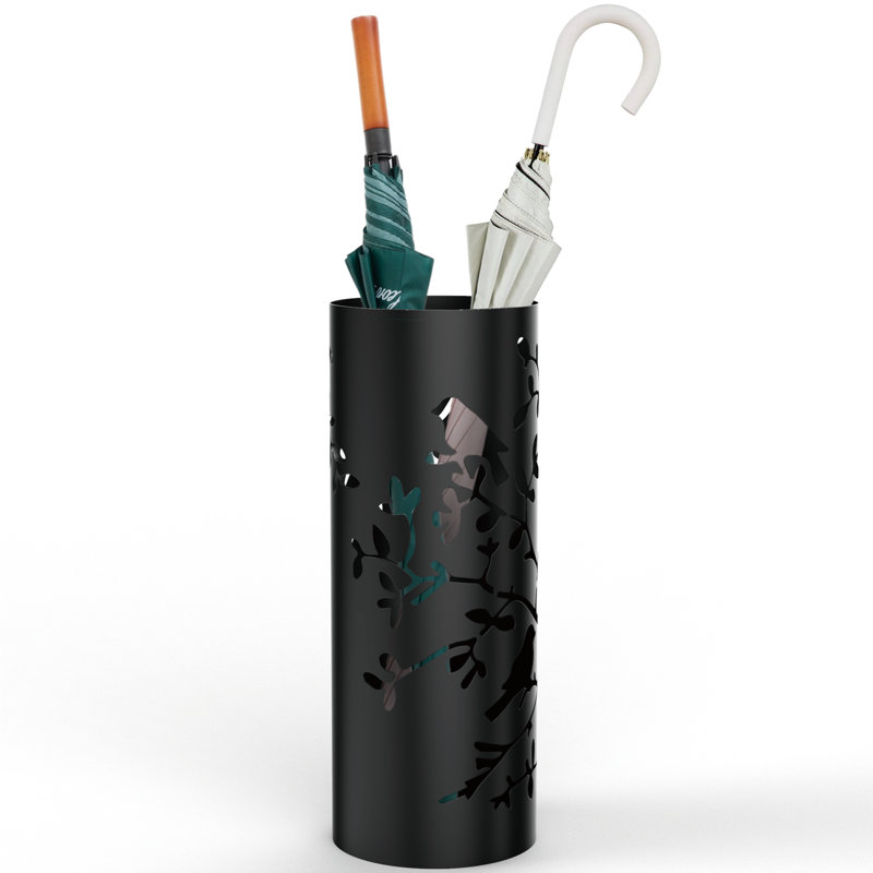 Metal Freestanding Umbrella Stand, Black