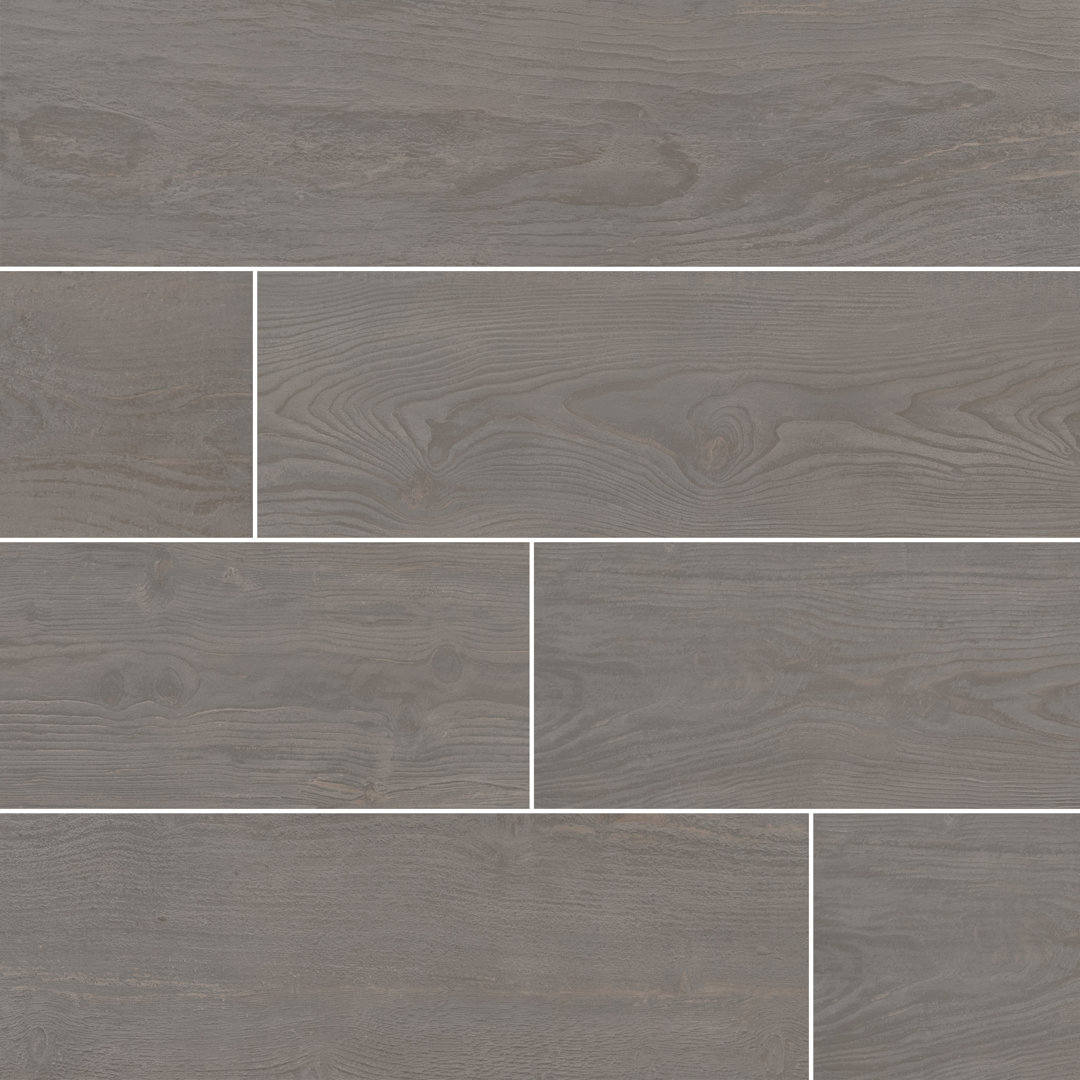 Arden 8 in. x 47 in. Matte Porcelain Wood Look Floor and Wall Tile Ackland 
