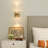 Ernesta 1-Light Dimmable LED Crystal Wallchiere-603426381