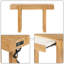 Console rustique avec tiroir caché et prises de courant pour le salon, le couloir-790998553