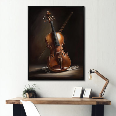Violon I - reproduction sur toile