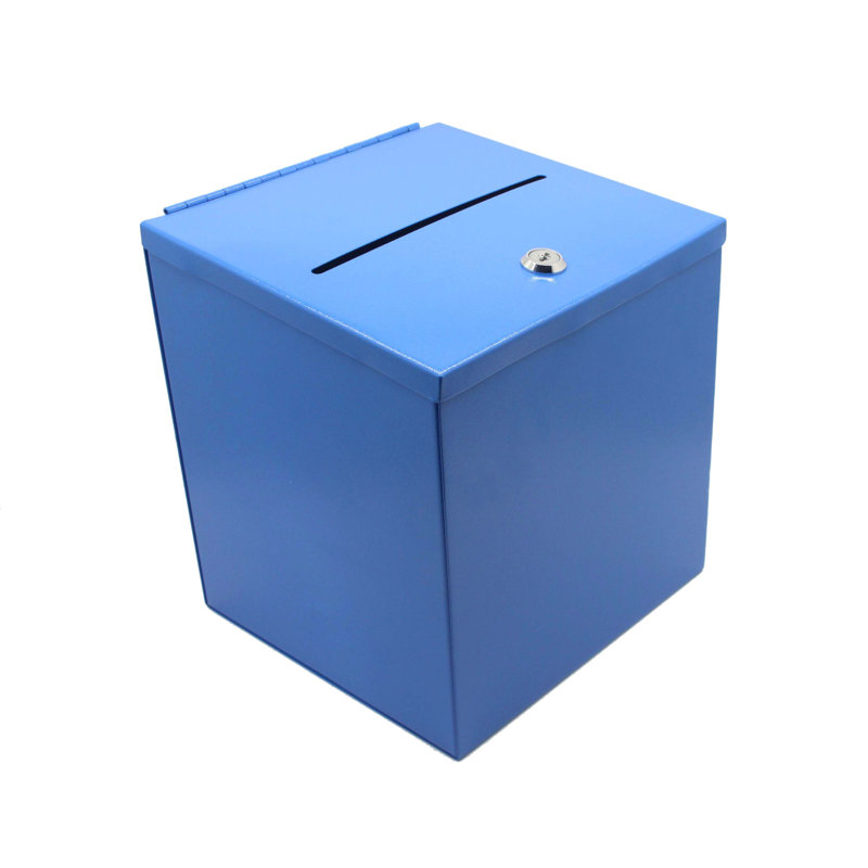 Boîte aux lettres de charité FixtureDisplays® Blue
