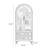 Bule Solid Wood Display Cases-114554727