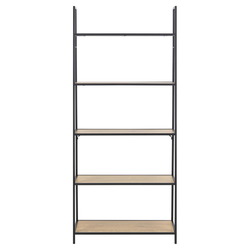 Akadia 174.5 cm H x 77 cm W Step Bookcase